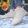 NEW Winter Warm Hiking Shoes Men Plush Lining Snow Boots Anti Slip Outdoor Sport Shoes Men Warm Trekking Shoes Women