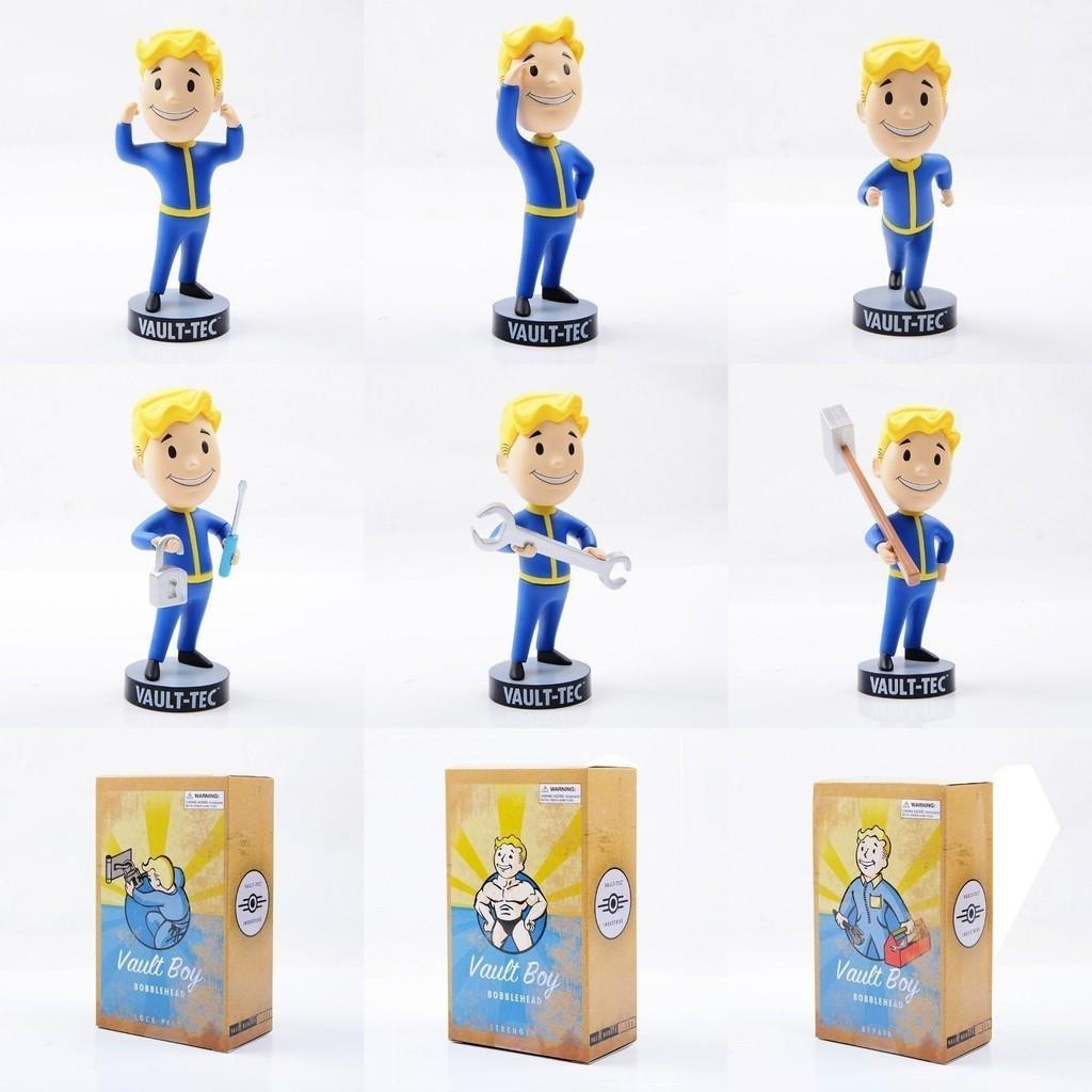 Fallout Радиация 4 Коллекция фигурок Волт-Боя 15 см ПВХ Статическая Дисплей Мультяшный Аниме Стиль