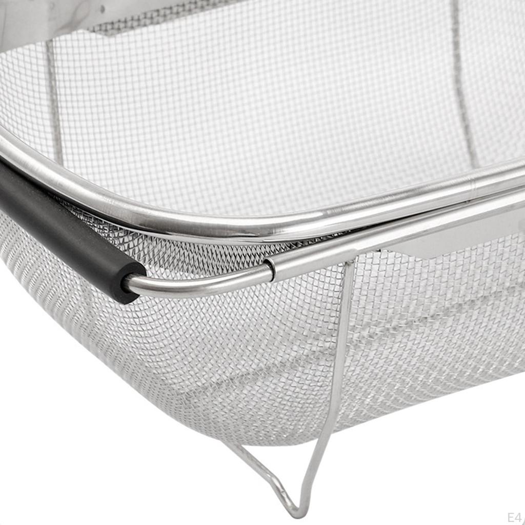 Сливная полка над раковиной. Выдвижной поддон. Сушка губки. Мелкая сетка. Блюдо для фруктов.