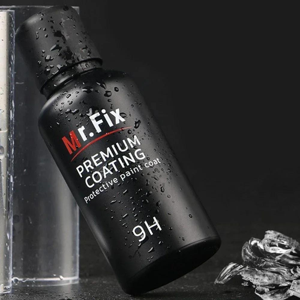 Набор керамических покрытий для автомобилей 2 шт. 30 мл, улучшенный набор 9H полирующих жидких кристаллов, инструменты для нанесения высокоплотного супергидрофобного покрытия на стекла автомобиля