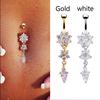 Belly Button Rings Dangle  Navel Bar Body Piercing Jewelry