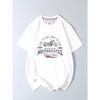 Vintage Motorcycle Element Print Short-Sleeve T-Shirt, Export Quality, Summer Men's All-Cotton Round-Neck Casual Half-Sleeve
