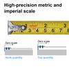 Рулетка с выдвижной рулеткой 3/5/7 м, самоблокирующаяся, легко считываемая имперская/метрическая шкала, измерительная лента для дизайнеров, декораторов и мастеров