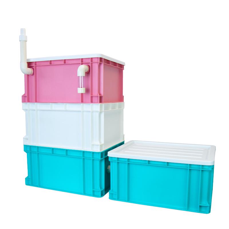 Сделай сам капельный фильтр для аквариума: Модульный бокс для разделения сухой и мокрой зон для донной фильтрации