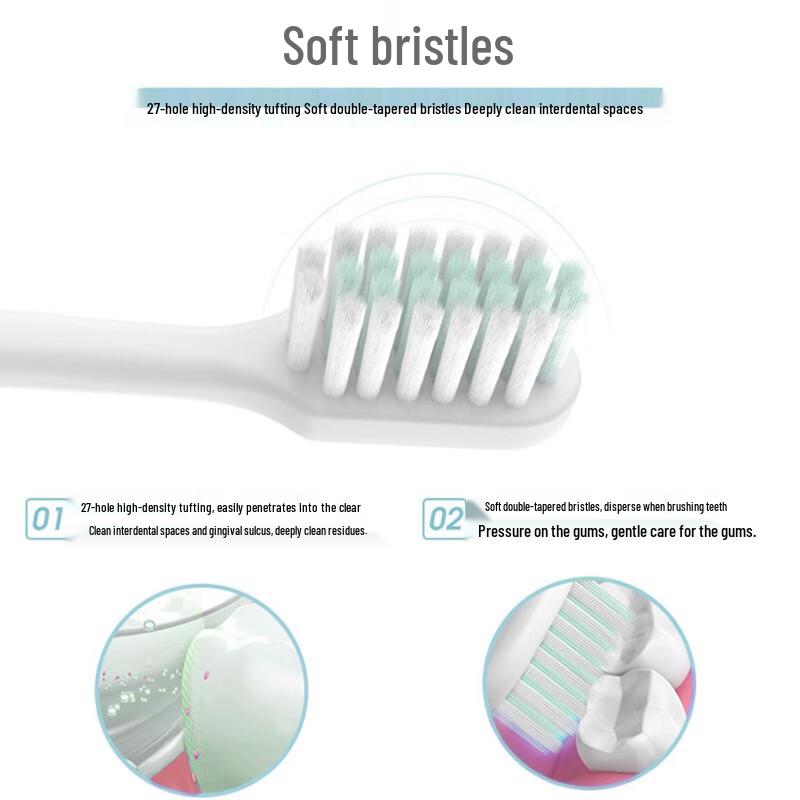 Lasswell Cloud Sensation Extra Soft Gum Care Toothbrush 24-Count Family Pack