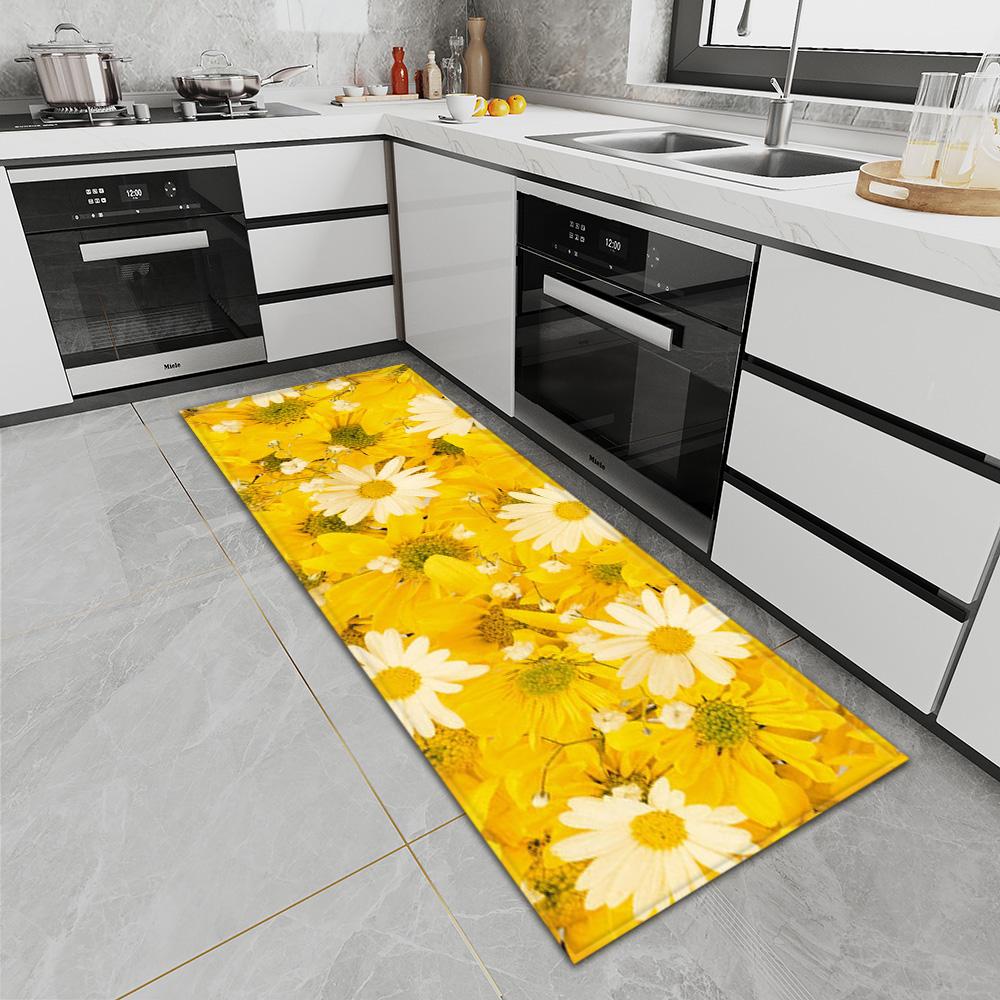 Коврик для кухни, коврик для входной двери, ковер для спальни, коридора, ванной комнаты, нескользящий пол, ковер с рисунком для гостиной