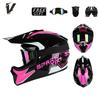Full Face Off-Road Motorcycle Helmet Adventure Riding DOT Certified ABS Shell