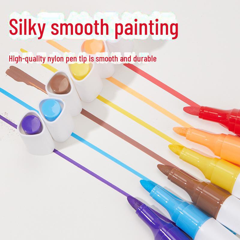 Acrylic Waterproof Painting & Graffiti Shoe Marker Set – Smooth, Durable DIY Art Pens