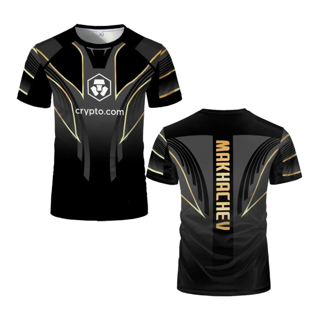 Футболка Admirer idol Topuria Fighting Competition с 3D-принтом, летняя спортивная одежда с круглым вырезом для мужчин, футболки с короткими рукавами для активного отдыха