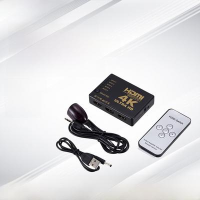 4K HDMI-переключатель 5 в 1 видеовыход селектор с пультом дистанционного управления, HDMI-разветвитель с поддержкой 1080P HD для телевизора, монитора, игровых консолей