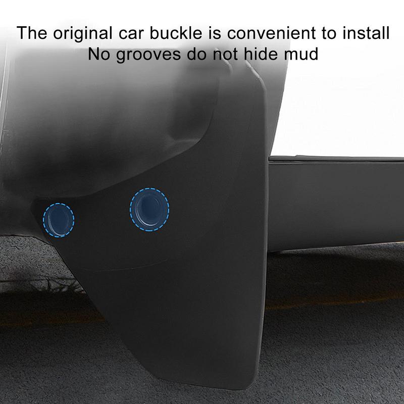 Для Tesla Model Y 2023 2022 Брызговики без сверления, зимние брызговики, защита переднего и заднего крыла автомобиля