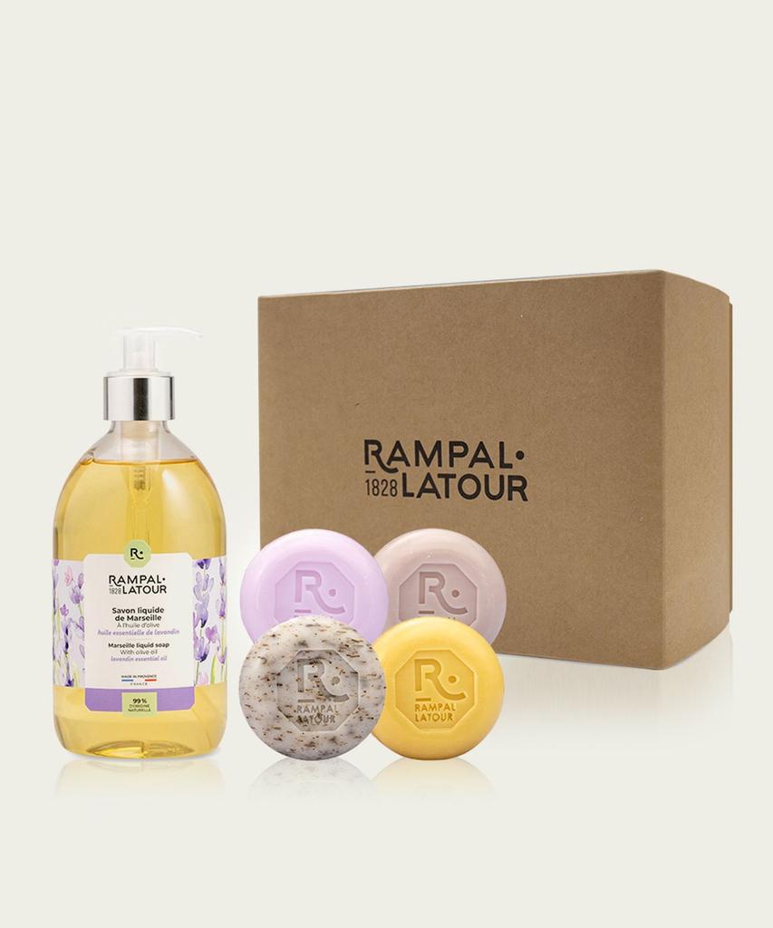 Sabon Жидкое мыло и Sabon Longe Подарочный набор из 5 предметов (лаванда)