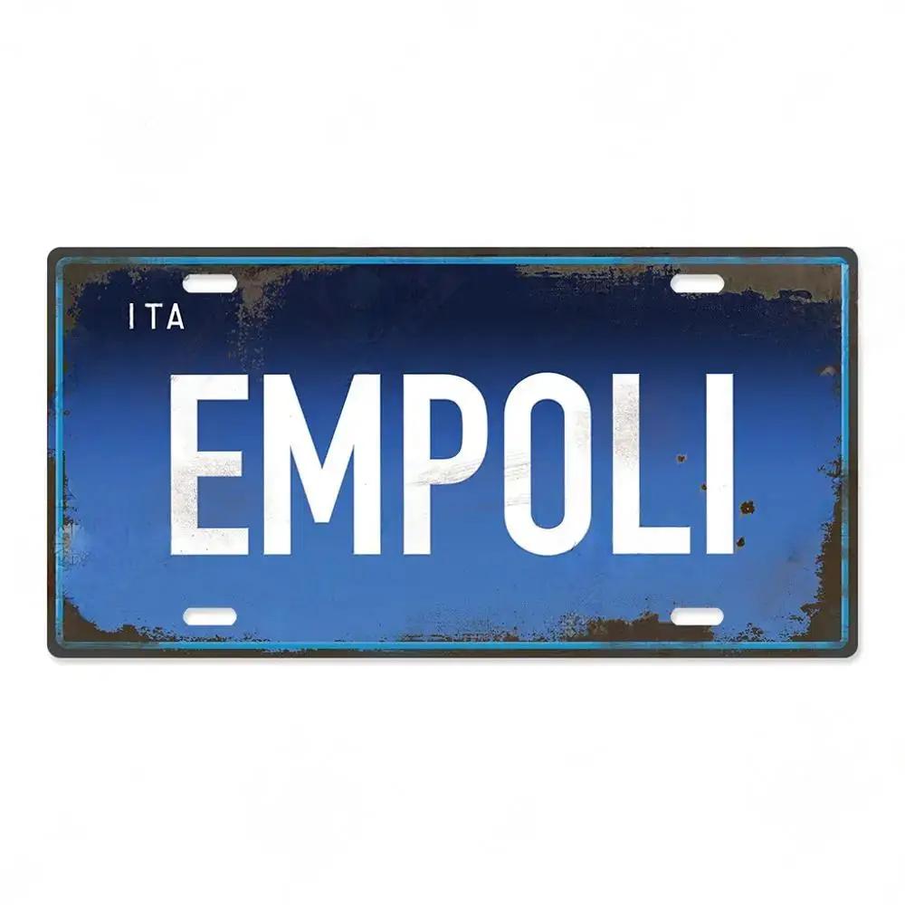 FJ Decor Italy City Металлическая Жестяная ТабличкаS Номерной Знак Табличка Винтажная Настенная Ари для Паба Клуба Мужские Декоры