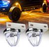 LED Watermelon Marker Light with Bracket Watermelon-Shaped Side Markering Lamp Indicator for Trailer Truck Semi-Trailer Heavy-Duty Truck Bus Van