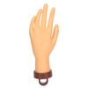 Nail Art Practice Hand Flexible Bendable Mannequin Hand Fake Hand for Nail Art Practice with Bracket