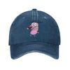 Cute Courageous Cowardlys Dog Denim Cap Casual Baseball Caps Adjustable Hat Summer Unisex Baseball Hats