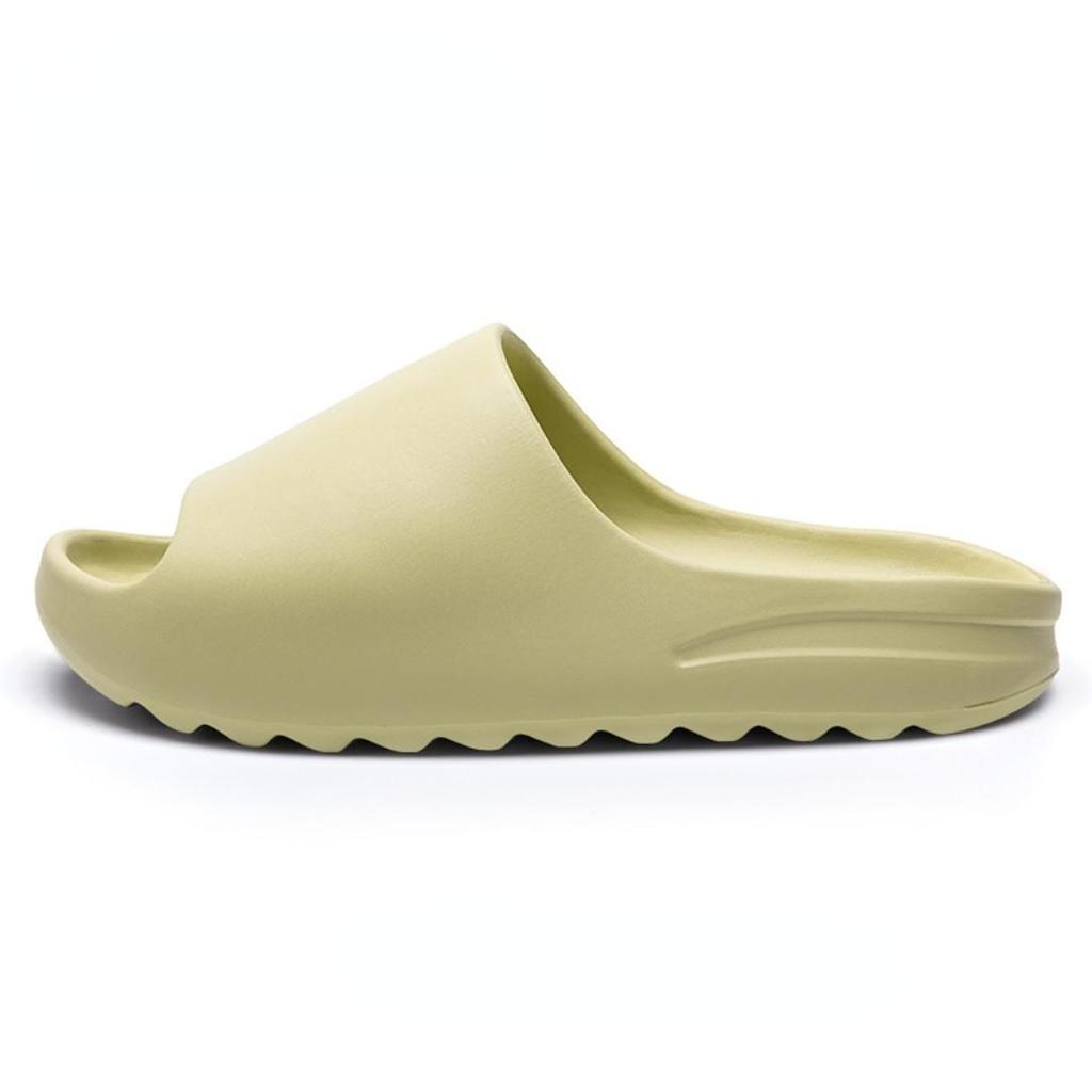 Мужские летние пляжные тапочки, модные уличные домашние мягкие шлепанцы из ЭВА, мужская противоскользящая обувь на толстой зубчатой подошве