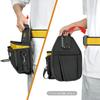 DIYPro Tool Electrician Tool Pouch with Belt Tool Organizer Belt Pouch for Carpenters Pouch, Clip, 22-Compartment - Heavy-Duty