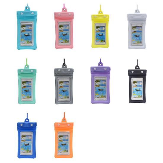 Водонепроницаемая сумка для телефона Чувствительный сенсорный экран Высокая четкость Противоскользящие подушки безопасности Плавать Рафтинг Вода