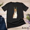 Borzoi Reindeer Christmas Dog Premium Unisex T-shirt