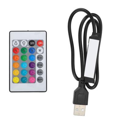 Контроллер световых лент USB Bluetooth RGB с дистанционным управлением для 4-контактных светодиодных лент 5 В