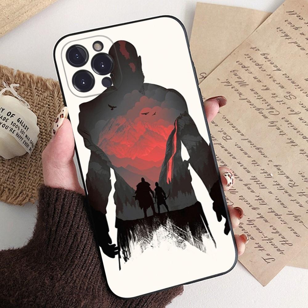 Чехол для телефона God of War Силиконовый Мягкий для iphone 15 14 13 12 11 Pro Mini XS MAX 8 7 6 Plus X XS XR Обложка