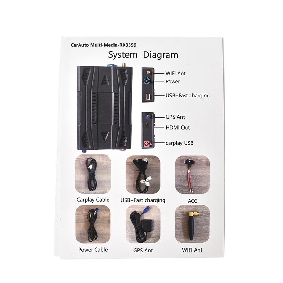 Добавьте новую систему Android к заводской магнитоле, подключив этот блок.