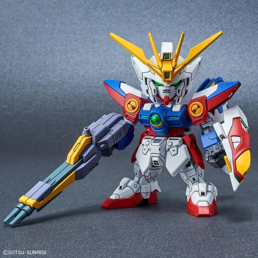 SD Gundam EX Стандартный мобильный отчет Gundam W Wing Gundam Zero пластиковая модель с цветовой кодировкой
