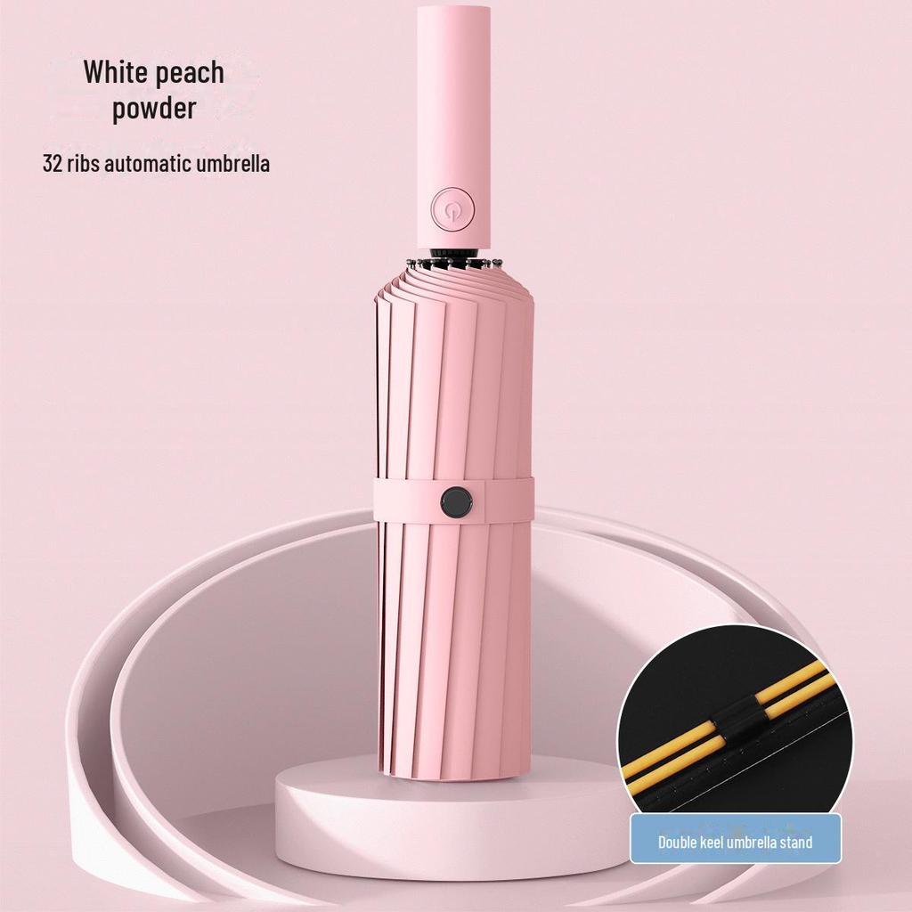 Fully Automatic Large Umbrella - Dual-Use for Sun and Rain, Anti-UV Protection