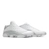 Air Jordan 13 Retro Low 'Pure Money' (Unisex) White / Metallic Silver / Pure Platinum Vintage Basketball Shoes 310810 100