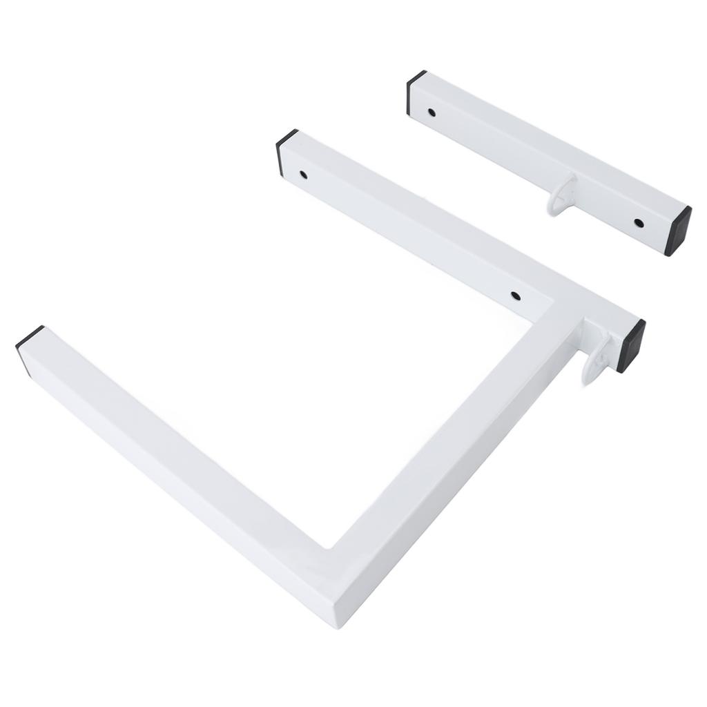 4 Set RV Side Mount Ladder Rack 200lbs Trailer Heavy Duty Ladder Rack for Open Enclosed Trailer Exterior Side Wall