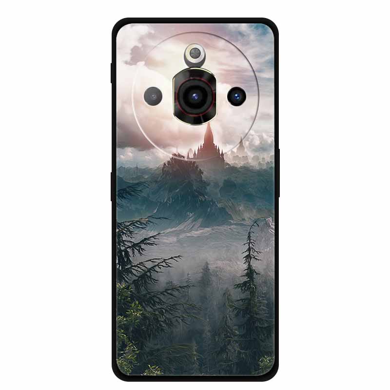 Для чехла NUBIA Focus Pro 5G Оригинальный Мягкий Силикон ТПУ Чехлы для Телефона Задняя Крышка Для NUBIAFocus Pro Модный Планета Защитный Coque
