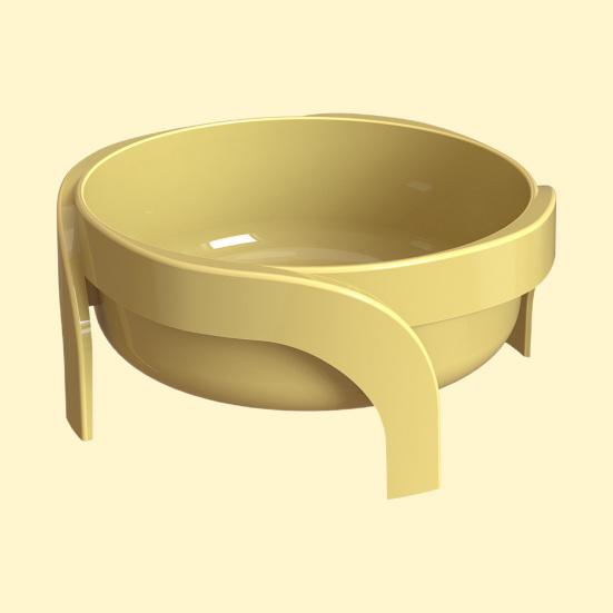 Миска для домашних животных Контейнер для корма для собак большой емкости с нескользящим основанием Приподнятая конструкция Чаша для питья воды для кошек для маленьких домашних животных