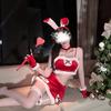 Рождественская одежда Atmosphere Cross Новогоднее платье Pure Desire cos Короткая юбка Женское сексуальное красное платье-кролик