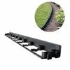 Plastic Garden Edging 6cm X 1m - ICH-ZAPFE.DE - Black - Garden Edging - Plastic