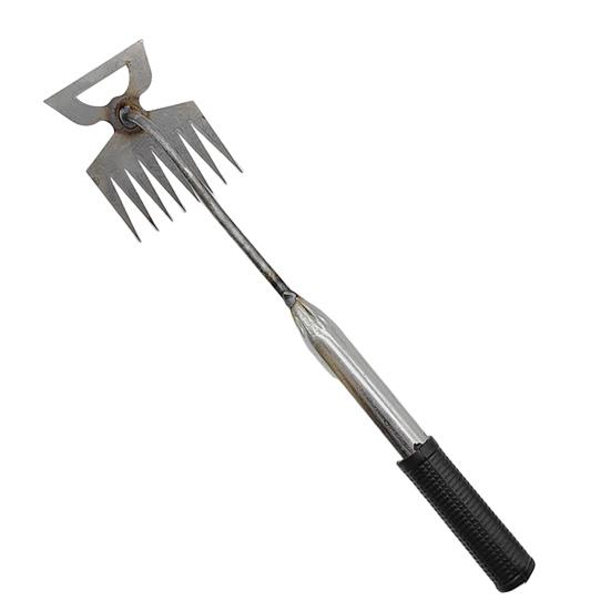 Прополка мотыга 2 в 1 ручной сорнякоудалитель ручной сорнякоудалитель для сада и газона рыхление почвы прополка травы