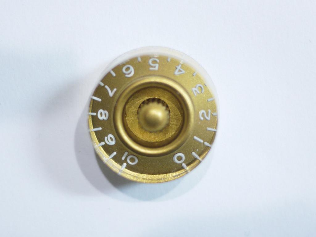 Ручка скорости с рельефными буквами для набора гитар Gibson mm, сделанных в Японии [GP FACTORY], золотая, 2, размер, GPF-KP-ESPD-GLD-2P