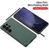 Тонкий силиконовый мягкий чехол из ТПУ Samsung S25 Ultra с защитой от падений и точными вырезами