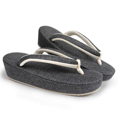 НИШИОРИ Летние Дзори Ажирои Сделано в Белый Цветок Сливы Повседневные Летние Черные Сливы Сандалии, Плетение, Япония, Дизайн, Кимоно, Юката, Кимоно, Однослойные