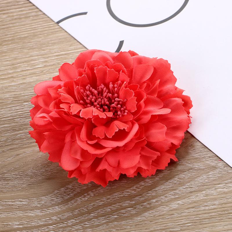 11cm Korean Fabric Rose Flower Brooches for Women Elegant Corsage Scarf Buckle Shirt Collar Pins Fashion Jewelry Wedding Brooch