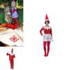 Soft And Breathable Cotton Elf On The Shelf Costume For Halloween