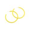 Ladies Candy Color Round Simple Personality C-shaped Women Jewelry Hoop Earrings Round Earrings