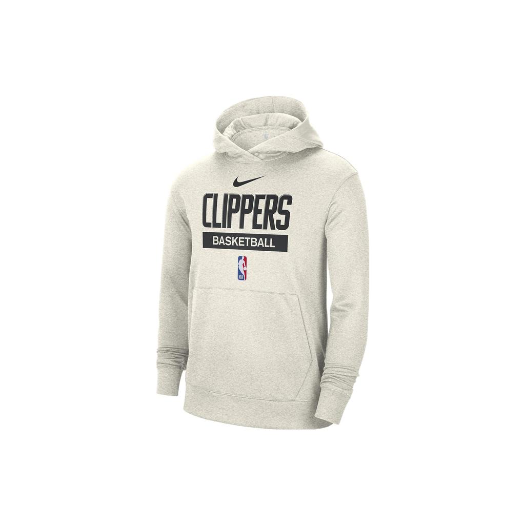 Nike Loose Casual Letter Logo Print Pullover Hoodie Men Tops Beige DN8160-027