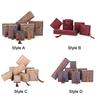 Linen Jewelry Packaging Box Chinese Style Jewelry Display Box Bracelet Storage Box  Necklace