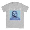 Мужские футболки Clairo Уникальные футболки из 100% хлопка С круглым вырезом С коротким рукавом Идея для подарка Одежда