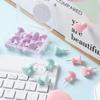 Plastic Board Push Pin Macaron Color Thumb Tacks Boxed Pushpin Thumbtac Small Pushpins