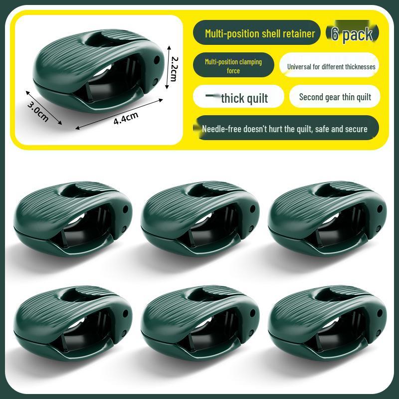 Улучшенные противоскользящие фиксаторы для простыней, набор пододеяльников с пряжками, не требующими иголок