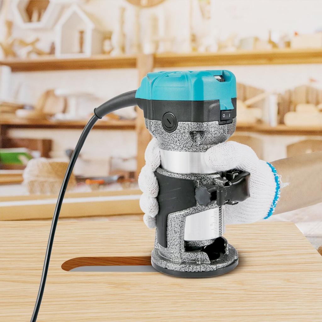 Router Tool, 710W Wood Router, Router for Woodworking with Three Router Collets, Wood Router Tool with Fixed Base, Woodworking Router with Aluminum