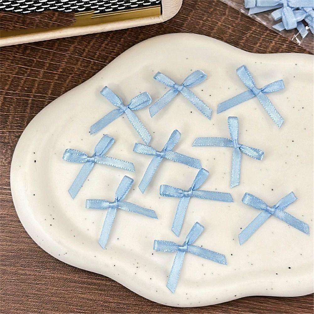 10pcs Hairpin Hair Clip Accessories Handmade Craft Ribbon Bow Accessories Cute Package Decoration