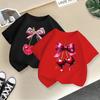 Children's Casual Short-sleeved T-shirt - Summer Girl's Cute Cherry T-shirt
